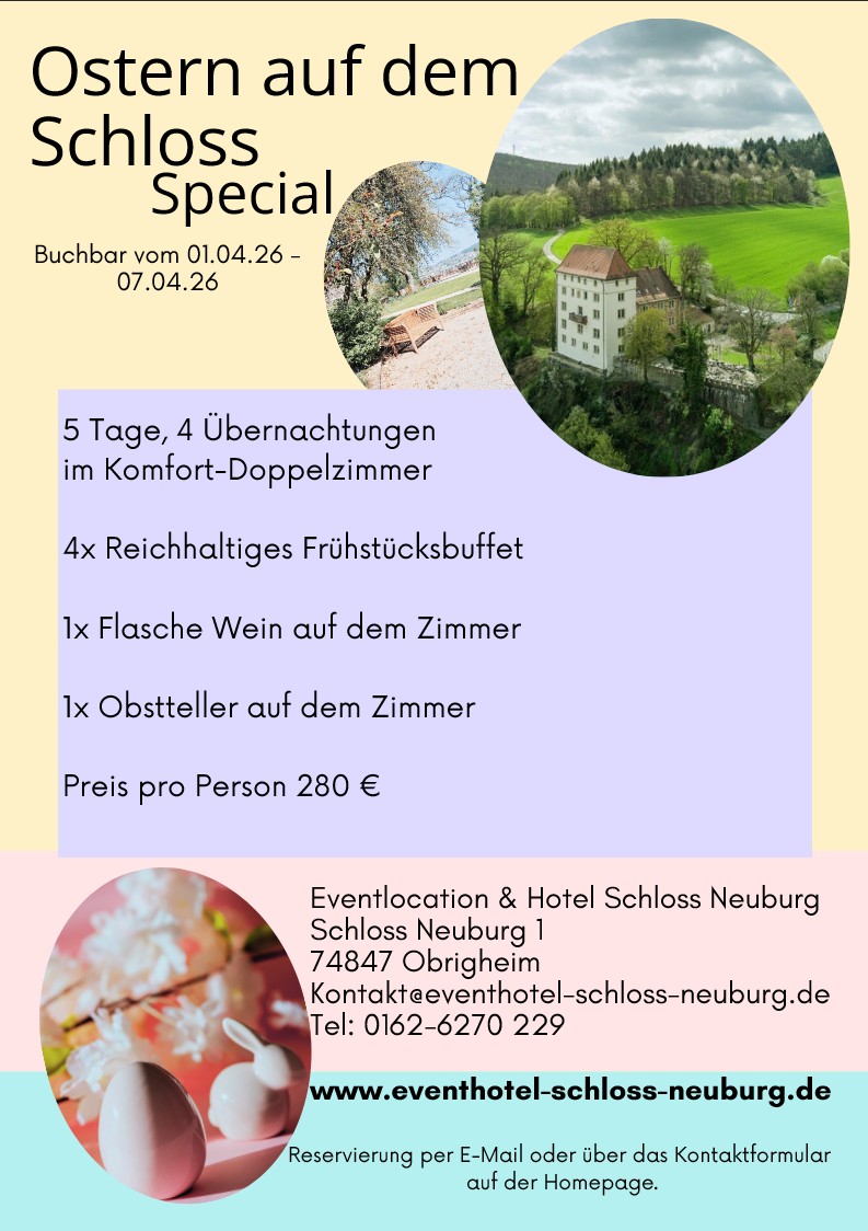 Ostern Special Schloss Neuburg